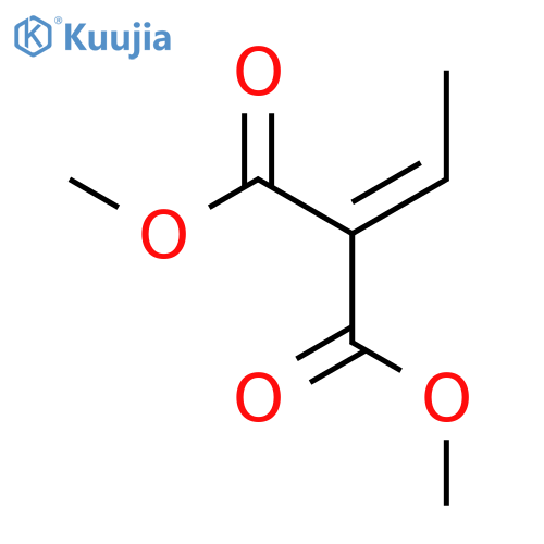 Dimethyl ethylidenemalonate structure