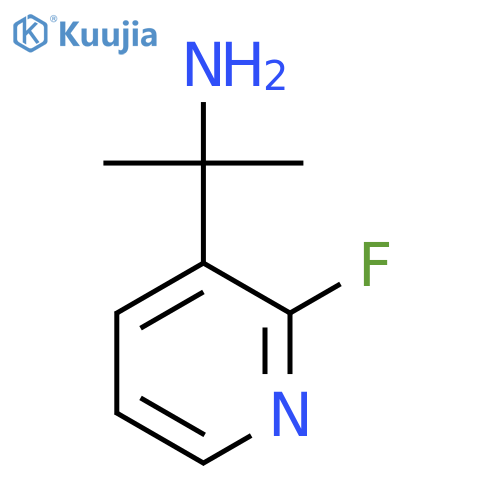 2-(2-Fluoropyridin-3-yl)propan-2-amine structure