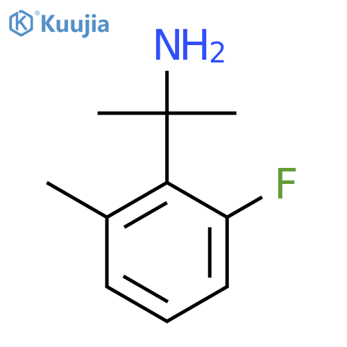 2-(2-fluoro-6-methylphenyl)propan-2-amine structure