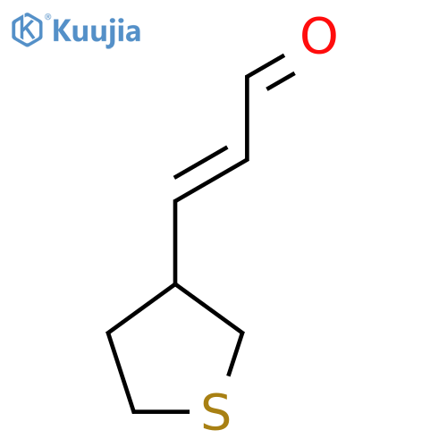 3-(thiolan-3-yl)prop-2-enal structure