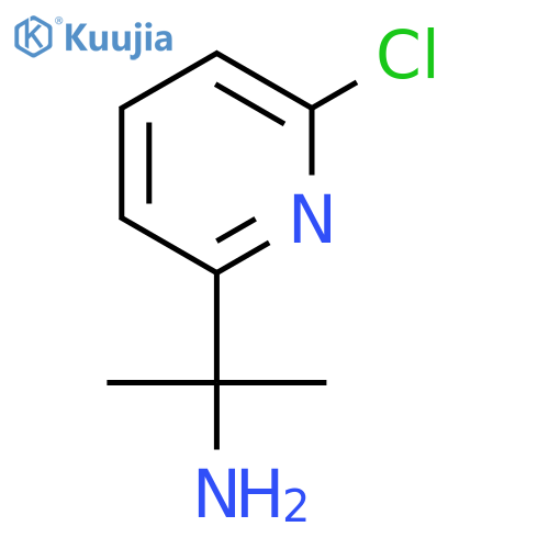 (1-(6-Chloro-pyridin-2yl)-1-methyl-ethylamine) structure