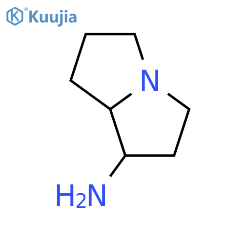hexahydro-1H-pyrrolizin-1-amine structure