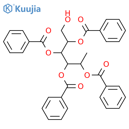 1-Deoxygalactitol; D-form, 2,3,4,5-Tetrabenzoyl structure