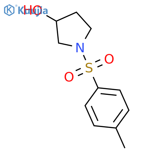 1-Tosyl-3-pyrrolidinol structure