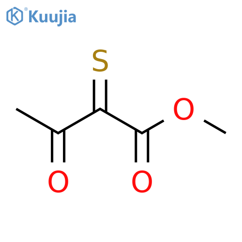 Butanoic acid, 3-oxo-2-thioxo-, methyl ester structure