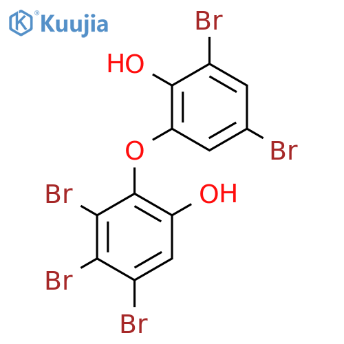 Phenol, 3,4,5-tribromo-2-(3,5-dibromo-2-hydroxyphenoxy)- structure