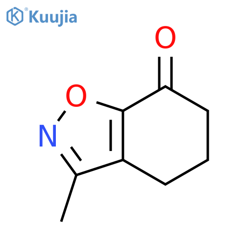 1,2-Benzisoxazol-7(4H)-one,5,6-dihydro-3-methyl-(9CI) structure