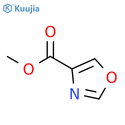 methyl 1,3-oxazole-4-carboxylate structure