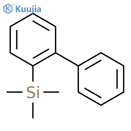 [1,1'-Biphenyl]-2-yltrimethylsilane structure