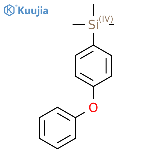 1-(Trimethylsilyl)-4-phenoxybenzene structure