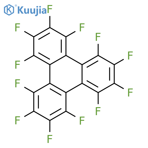 Perfluorotriphenylene structure