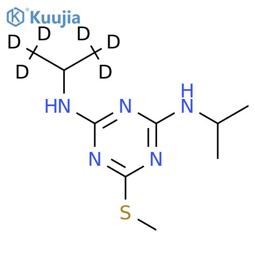 Prometryn D6 (isopropyl D6) structure