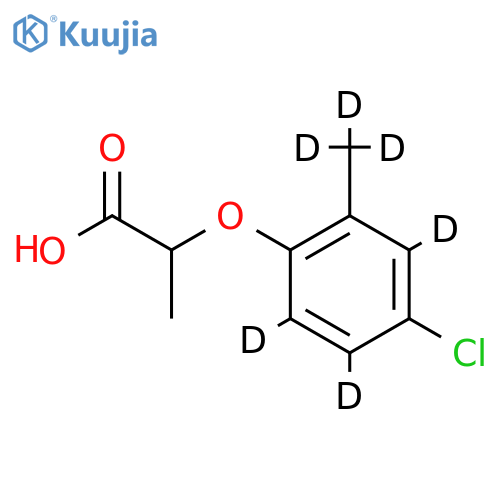 Mecoprop-d6 structure