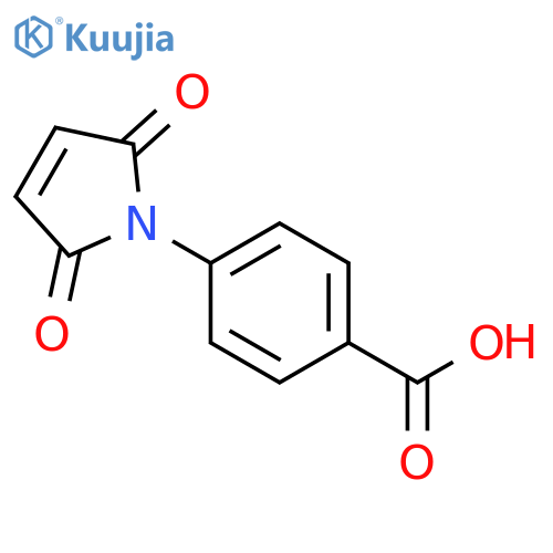 4-(2,5-Dioxo-2,5-dihydro-1H-pyrrol-1-yl)benzoic acid structure