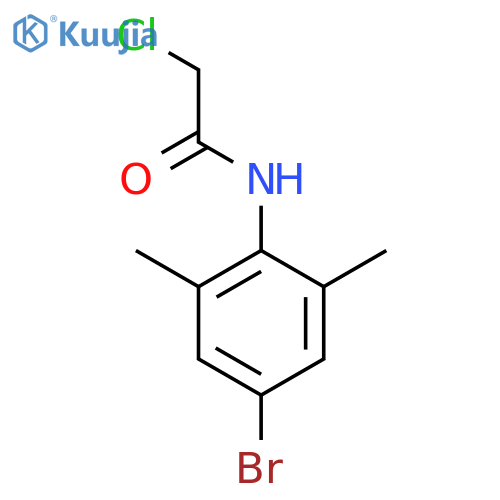 N-(4-Bromo-2,6-dimethylphenyl)-2-chloroacetamide structure