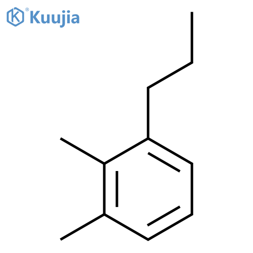 Benzene,1,2-dimethyl-3-propyl- structure