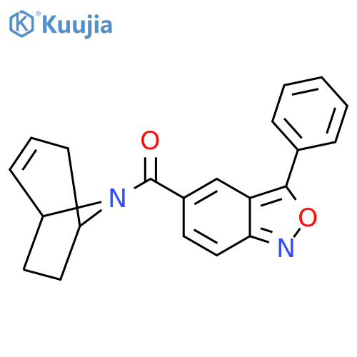 (1R,5S)-8-azabicyclo[3.2.1]oct-2-en-8-yl(3-phenylbenzo[c]isoxazol-5-yl)methanone structure
