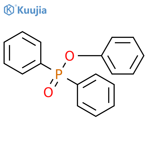 Phosphinic acid,P,P-diphenyl-, phenyl ester structure