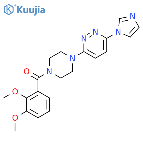 3-4-(2,3-dimethoxybenzoyl)piperazin-1-yl-6-(1H-imidazol-1-yl)pyridazine structure