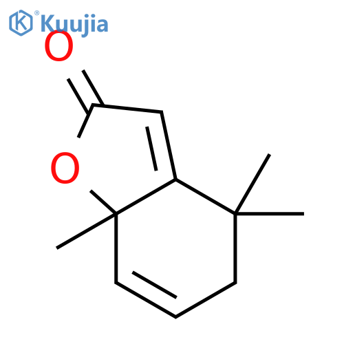 2(4H)-Benzofuranone,5,7a-dihydro-4,4,7a-trimethyl-, (7aR)- structure