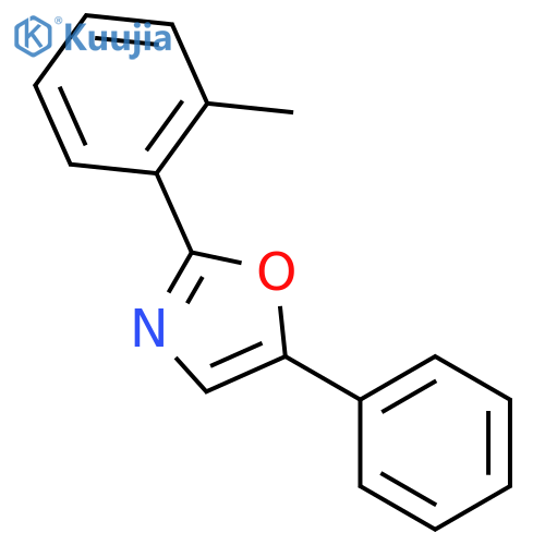 Oxazole,2-(2-methylphenyl)-5-phenyl- structure