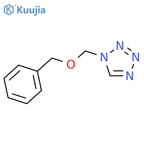 1H-Tetrazole, 1-[(phenylmethoxy)methyl]- structure
