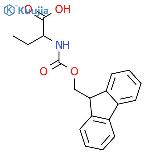 Fmoc-D-Abu-OH structure