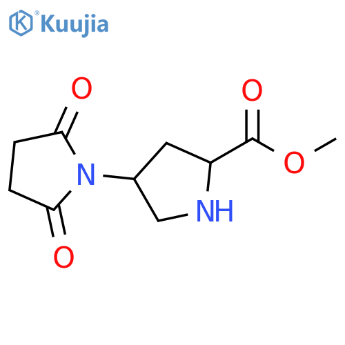 methyl 2,5-dioxo-[1,3'-bipyrrolidine]-5'-carboxylate structure