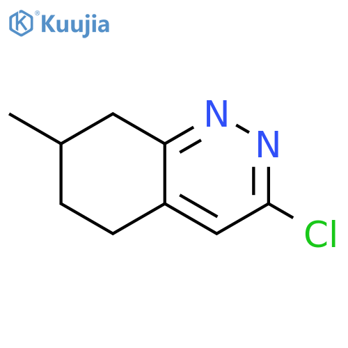 3-Chloro-7-methyl-5,6,7,8-tetrahydro-cinnoline structure