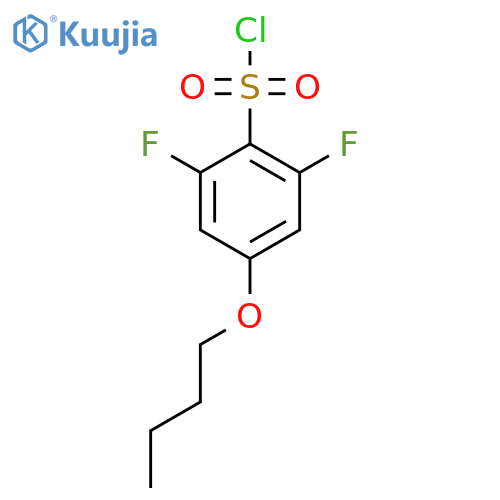 4-Butoxy-2,6-difluorobenzenesulfonyl chloride structure