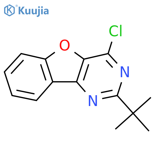 2-(tert-Butyl)-4-chlorobenzofuro[3,2-d]pyrimidine structure