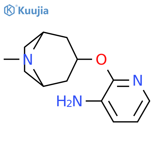 2-(8-Methyl-8-aza-bicyclo[3.2.1]oct-3-yloxy)-pyridin-3-ylamine structure
