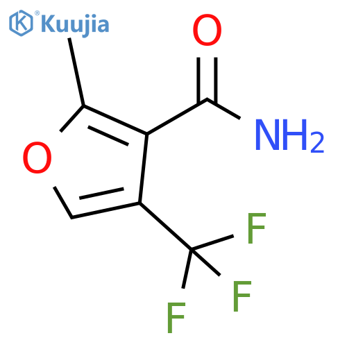 2-Methyl-4-trifluoromethyl-furan-3-carboxylic acid amide structure