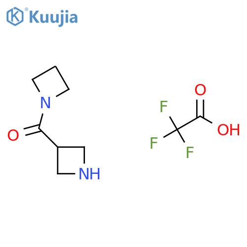 Azetidin-1-yl(azetidin-3-yl)-methanone trifluoroacetate structure