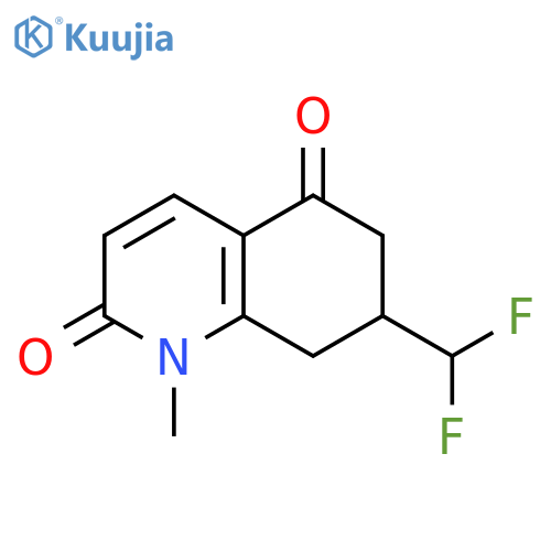 7-Difluoromethyl-1-methyl-7,8-dihydro-1H,6H-quinoline-2,5-dione structure