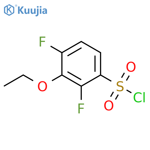 3-Ethoxy-2,4-difluorobenzenesulfonyl chloride structure