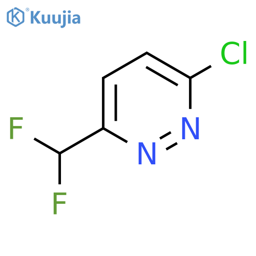 3-Chloro-6-(difluoromethyl)pyridazine structure