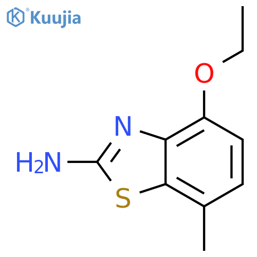 4-Ethoxy-7-methyl-benzothiazol-2-ylamine structure