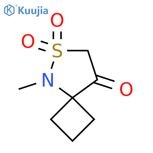 5-methyl-6lambda6-thia-5-azaspiro3.4octane-6,6,8-trione structure