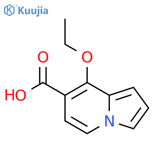 8-Ethoxy-indolizine-7-carboxylic acid structure