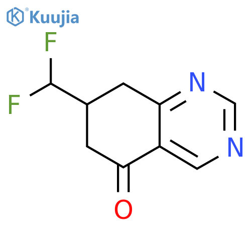 7-(Difluoromethyl)-7,8-dihydroquinazolin-5(6H)-one structure