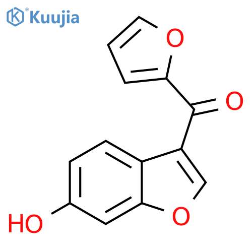 3-(furan-2-carbonyl)-1-benzofuran-6-ol structure
