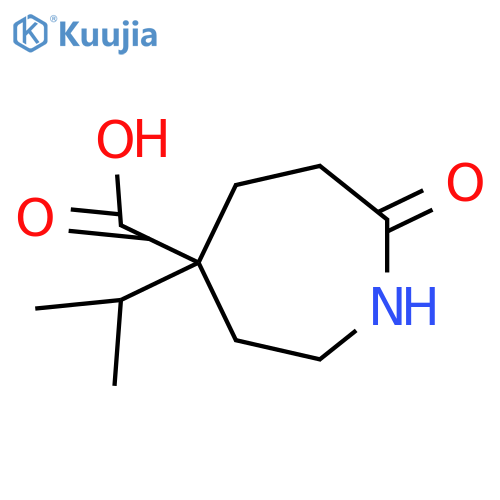 4-Isopropyl-7-oxoazepane-4-carboxylic acid structure
