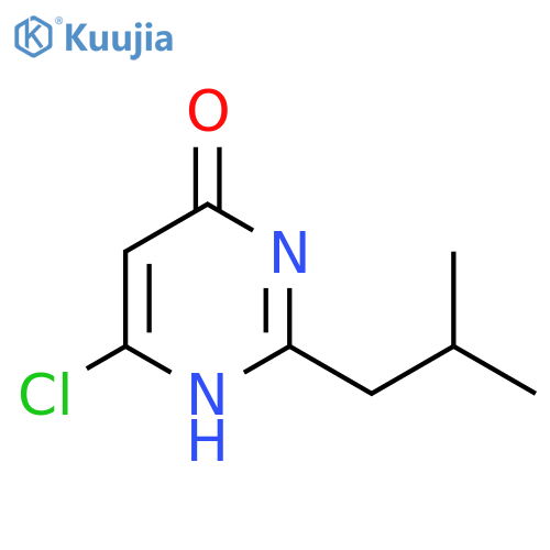 6-Chloro-2-isobutylpyrimidin-4(3H)-one structure