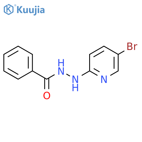 N'-(5-Bromopyridin-2-yl)benzohydrazide structure