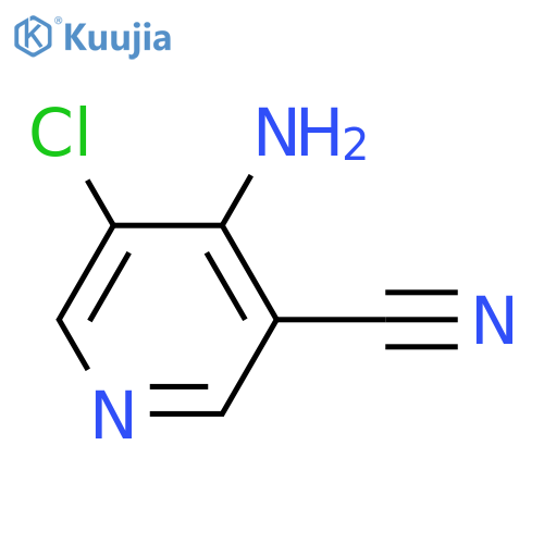 4-Amino-5-chloronicotinonitrile structure