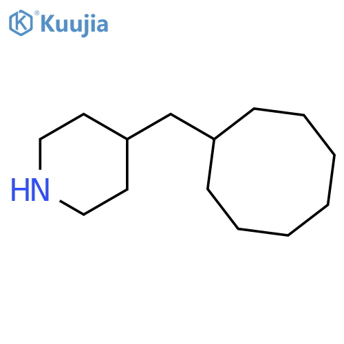 4-(cyclooctylmethyl)piperidine structure