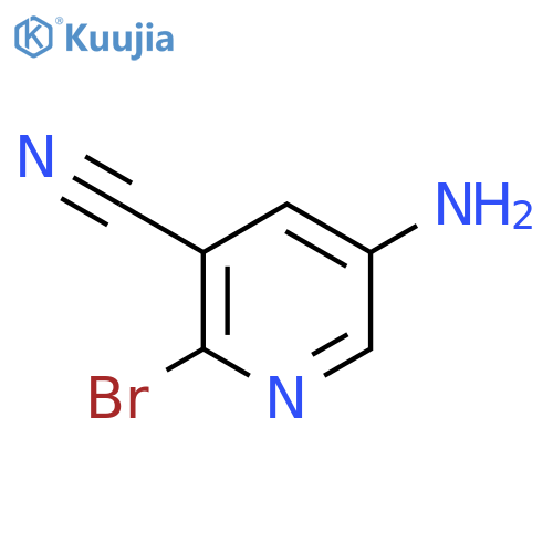 5-Amino-2-bromonicotinonitrile structure