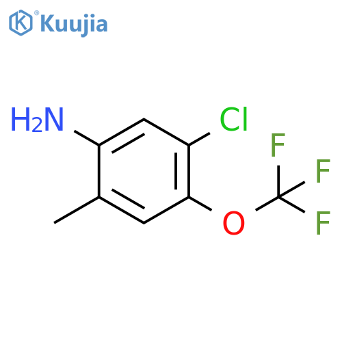 5-Chloro-2-methyl-4-(trifluoromethoxy)aniline structure