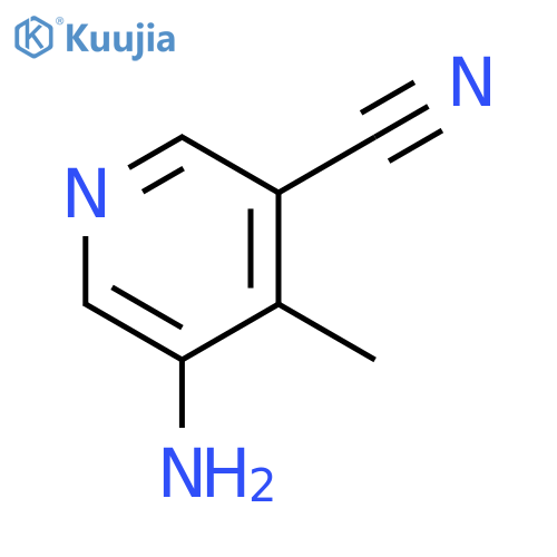 5-amino-4-methylpyridine-3-carbonitrile structure